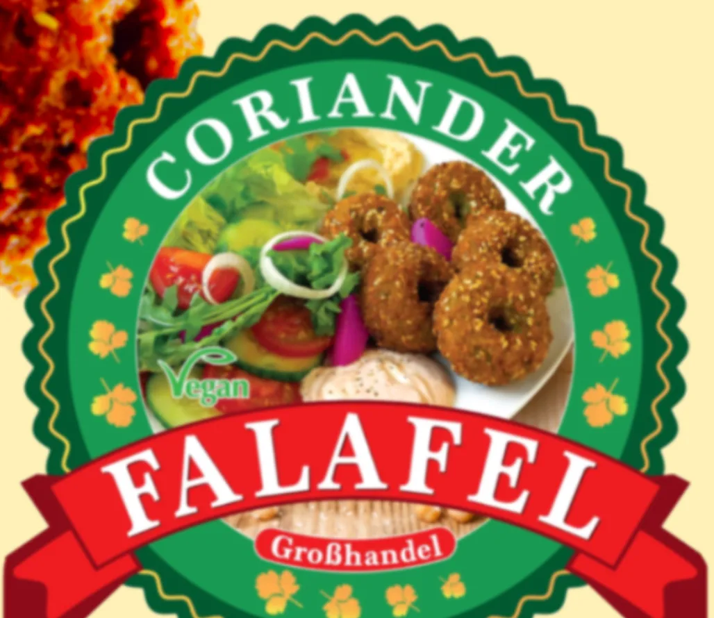 Coriander Falafel Logo