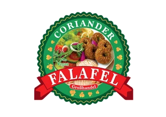 Coriander Falafel Logo