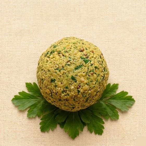 Falafel Größe Teig